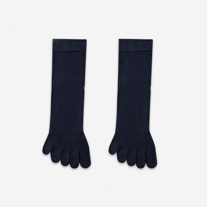 Chaussettes d'alignement légères en bambou (4 paires) - Bleu marine - EU39-45(US6-11) - image 13