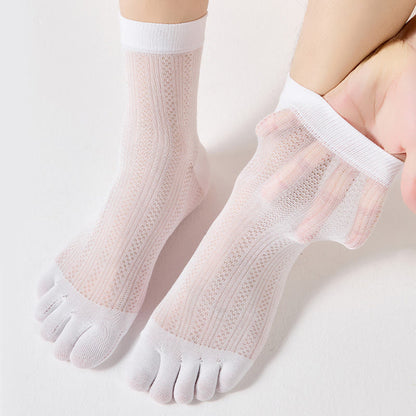Chaussettes d'alignement légères en bambou (4 paires) - image 1