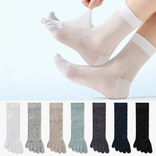 Chaussettes d'alignement légères en bambou (4 paires) - image 0