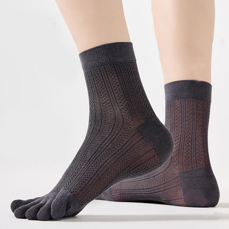 Chaussettes d'alignement légères en bambou (4 paires) - image 3