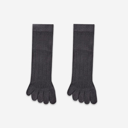 Chaussettes d'alignement légères en bambou (4 paires) - Gris foncé - EU39-45(US6-11) - image 17