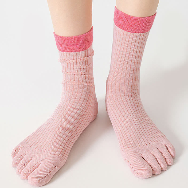 Chaussettes décontractées à blocs de couleur (3 paires) - image 6