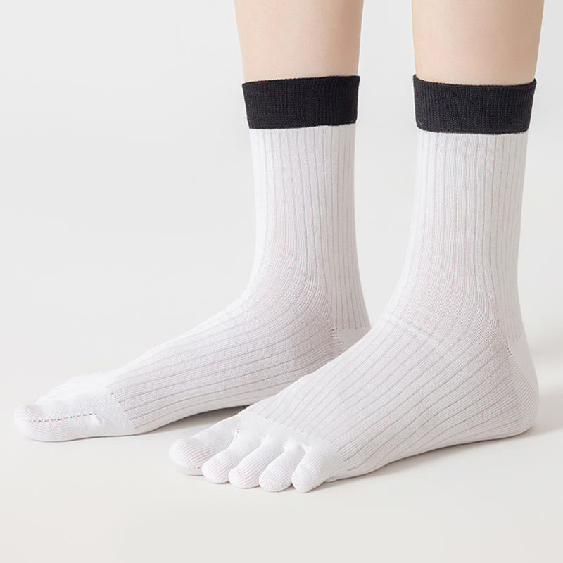 Chaussettes décontractées à blocs de couleur (3 paires) - image 9