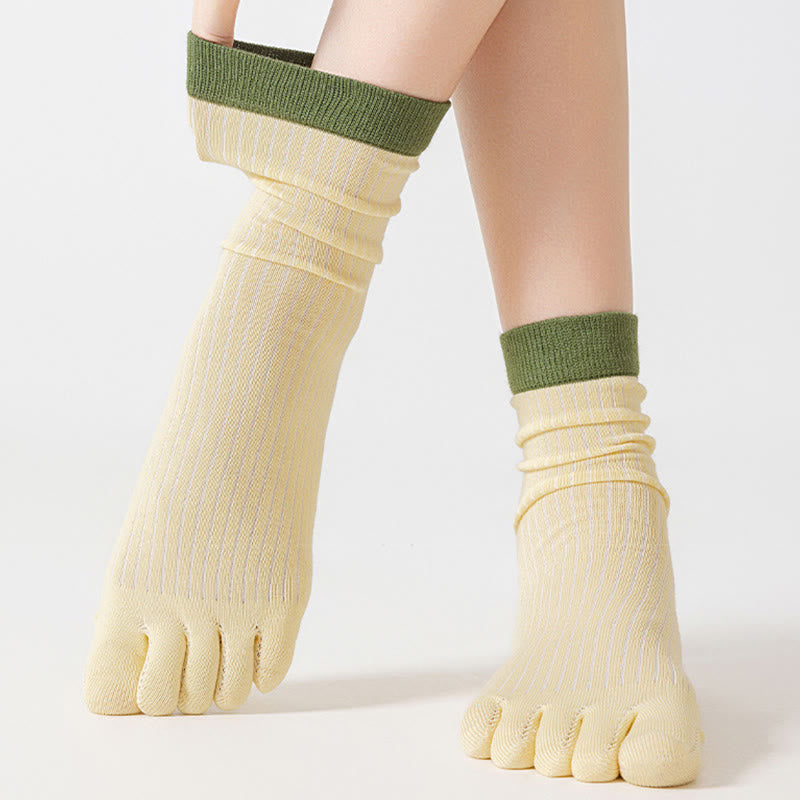 Chaussettes décontractées à blocs de couleur (3 paires) - image 5