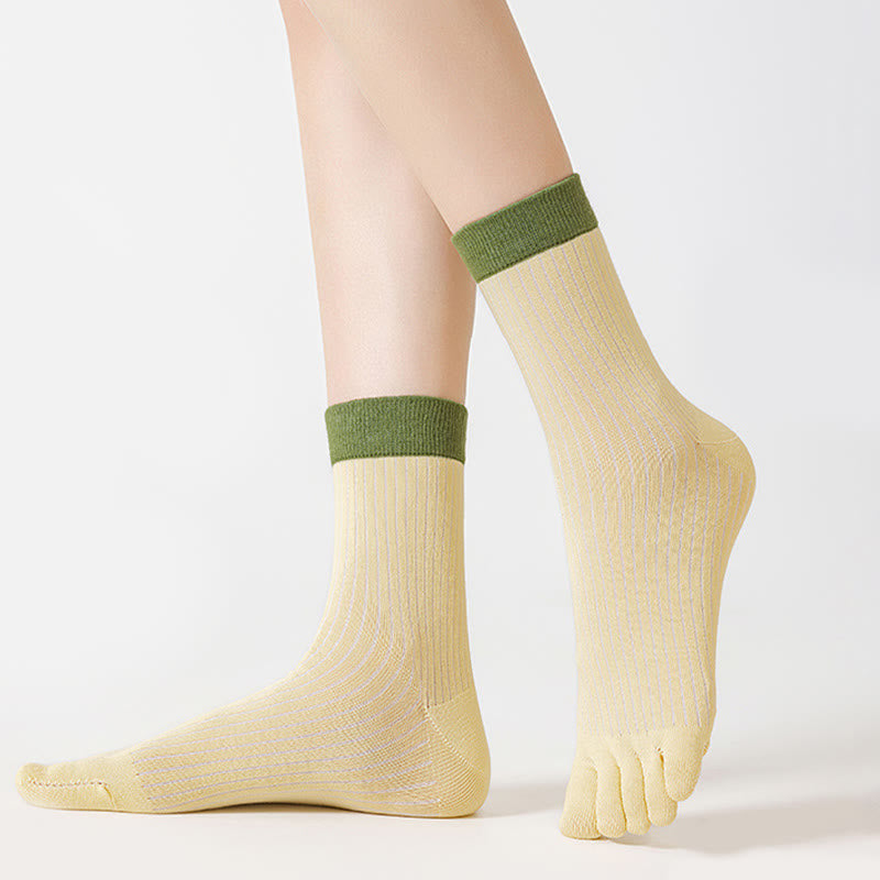 Chaussettes décontractées à blocs de couleur (3 paires) - image 3