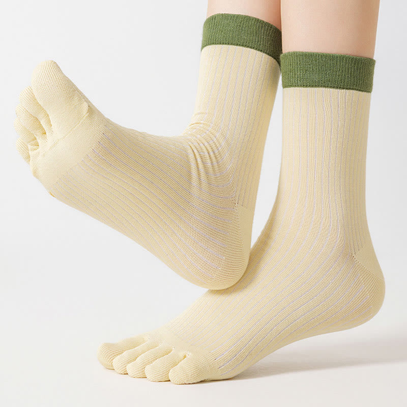 Chaussettes décontractées à blocs de couleur (3 paires) - image 1