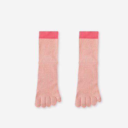 Chaussettes décontractées à blocs de couleur (3 paires) - Rose - EU36-40(US3-7) - image 15