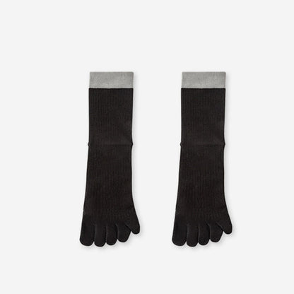Chaussettes décontractées à blocs de couleur (3 paires) - Noir - EU36-40(US3-7) - image 12