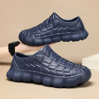 Chaussures de travail antidérapantes - Bleu marine - EU44-45(US10-11) - image 16