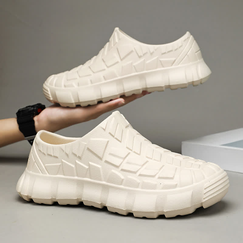 Chaussures de travail antidérapantes - Beige - EU44-45(US10-11) - image 13