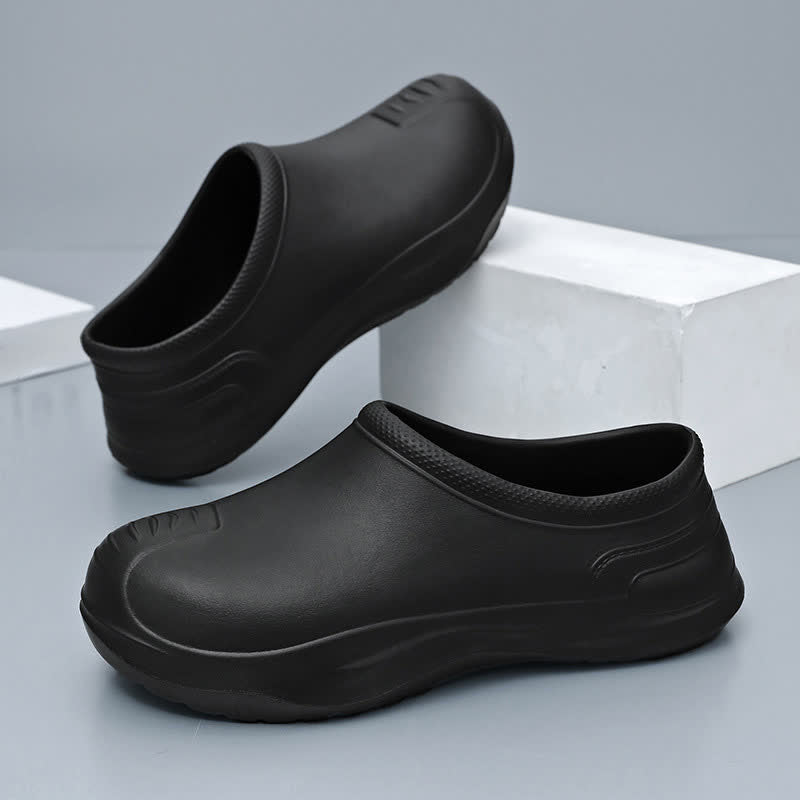 Chaussures de travail antidérapantes - Noir - EU44-45(US10-11) - image 12
