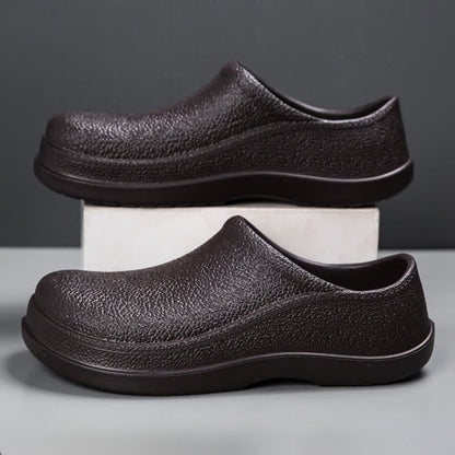 Chaussures de travail imperméables à enfiler - Brun - UE46 (US12) - image 12