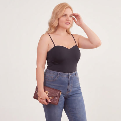 Débardeur rafraîchissant sans coutures grande taille (2 pièces) - Noir - 4XL - image 7