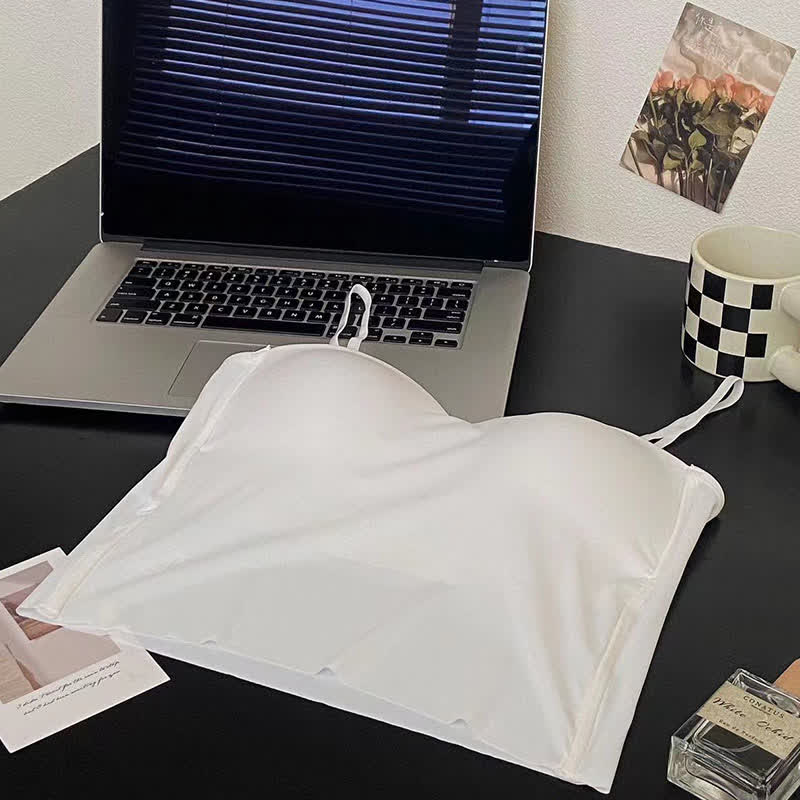 Débardeur rafraîchissant sans coutures grande taille (2 pièces) - Blanc - 4XL - image 8
