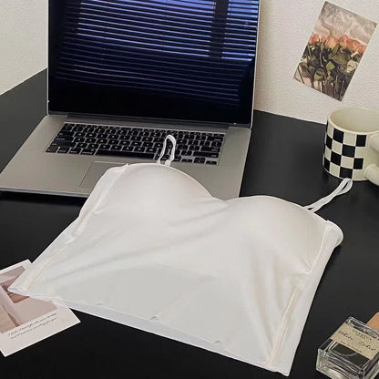 Débardeur rafraîchissant sans coutures grande taille (2 pièces) - Blanc - 4XL - image 8