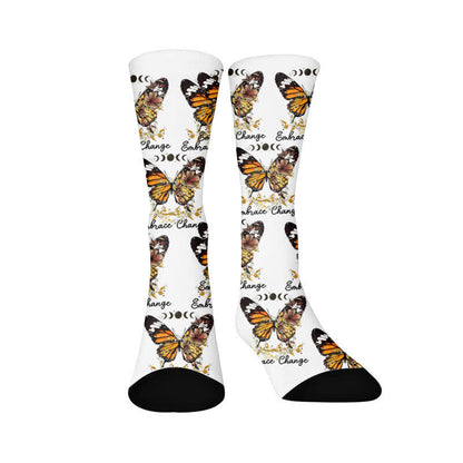 Chaussettes papillon à nœud papillon - Vintage (1 paire) - EU37-44(US4-10) - image 9