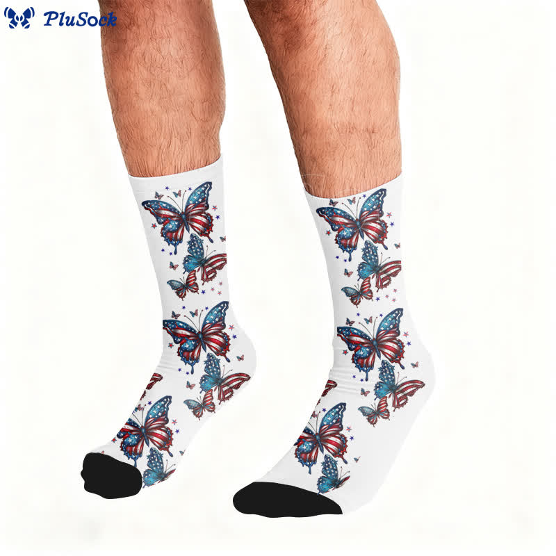 Chaussettes papillon à nœud papillon - image 2