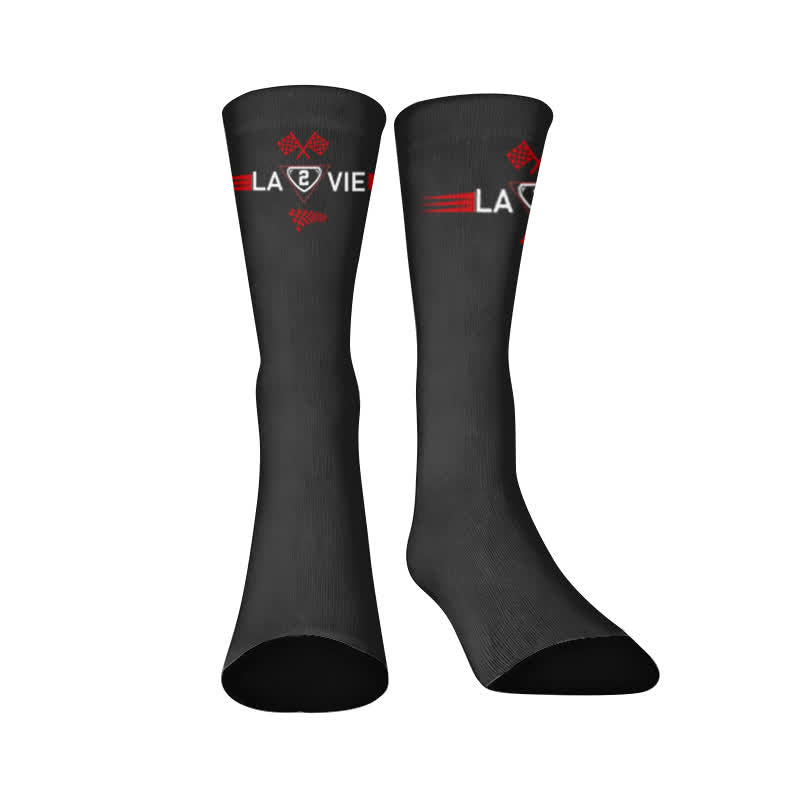 Chaussettes de course aux drapeaux de Paris - Drapeaux (1 paire) - EU37-44(US4-10) - image 9
