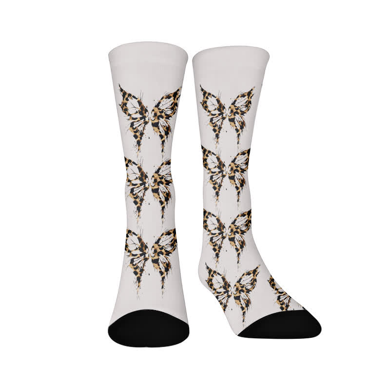 Chaussettes léopard papillon cœur - Papillon (1 paire) - EU37-44(US4-10) - image 8