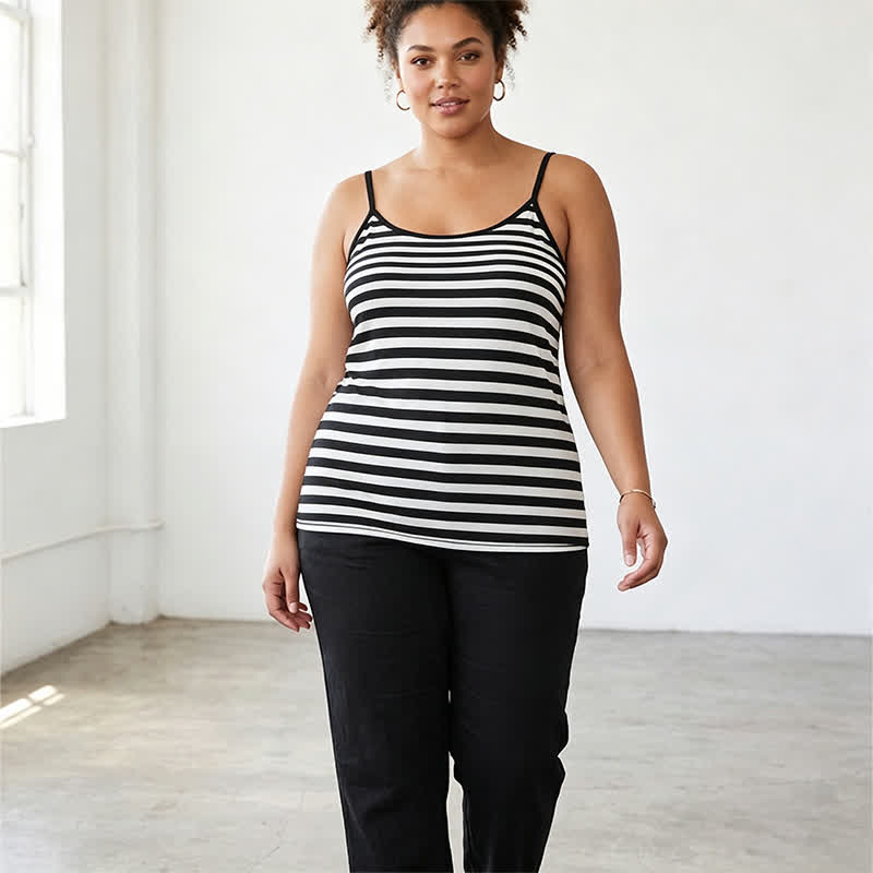 Débardeur rayé grande taille - image 3
