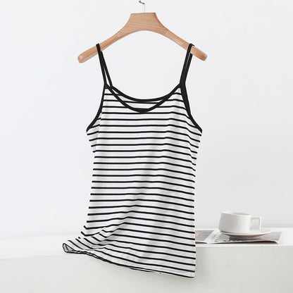 Débardeur rayé grande taille - B - 6XL - image 8