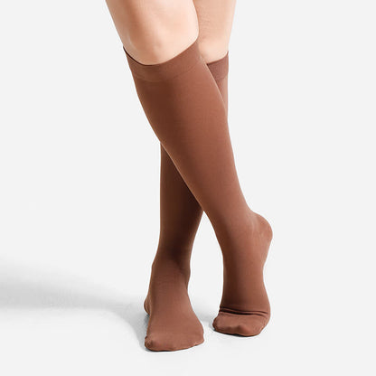 Chaussettes de compression classiques unies - image 4