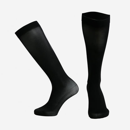 Chaussettes de compression classiques unies - Noir - XXL - image 5