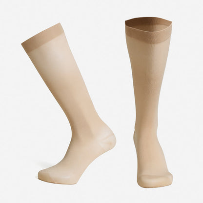 Chaussettes de compression classiques unies - Nu - XXL - image 10