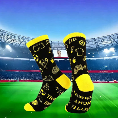 Chaussettes courtes à slogan de football (2 paires) - image 6