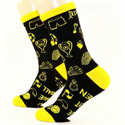 Chaussettes courtes à slogan de football (2 paires) - image 8