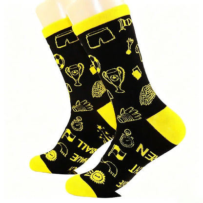 Chaussettes courtes à slogan de football (2 paires) - image 9