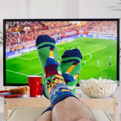 Chaussettes courtes à slogan de football (2 paires) - image 5
