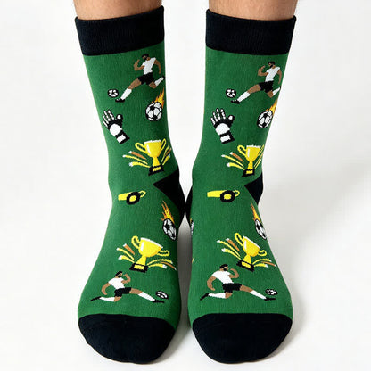 Chaussettes de football Colorblock (5 paires) - image 2
