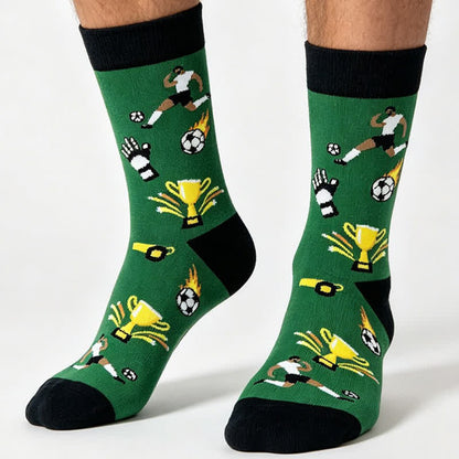 Chaussettes de football Colorblock (5 paires) - image 3