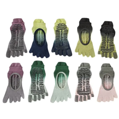 Chaussettes antidérapantes à dégradé de couleurs - image 3