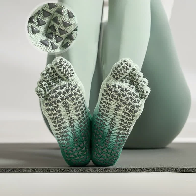 Chaussettes antidérapantes à dégradé de couleurs - image 0