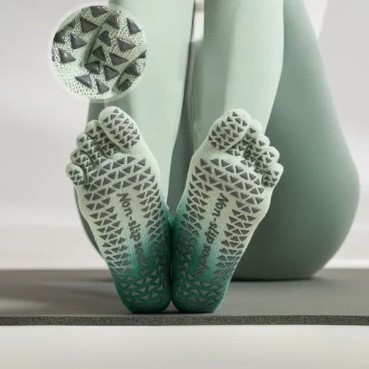 Chaussettes antidérapantes à dégradé de couleurs - image 0