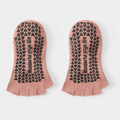 Chaussettes basses antidérapantes pour les orteils (2 paires) - Rose - 40(US2-7) - image 9