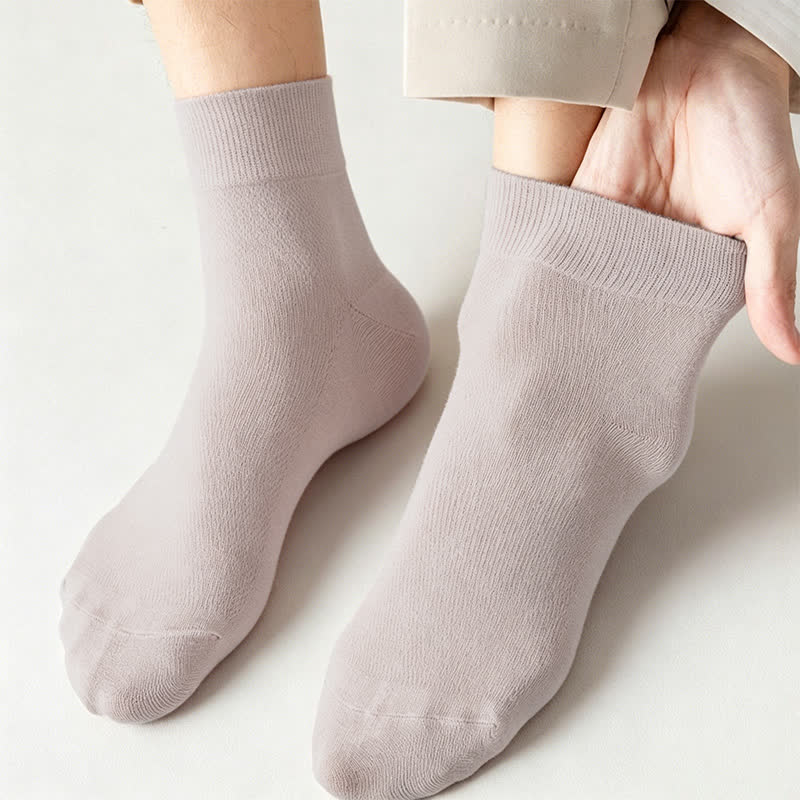 Chaussettes courtes respirantes en coton (6 paires) - image 12