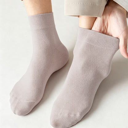 Chaussettes courtes respirantes en coton (6 paires) - image 12