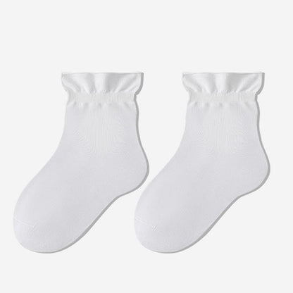 Chaussettes de nuit unies décontractées (3 paires) - Blanc - UE35-39 (US2-6) - image 4
