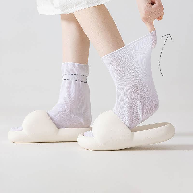 Chaussettes de nuit unies décontractées (3 paires) - image 1