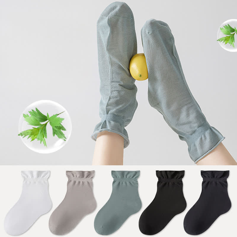 Chaussettes de nuit unies décontractées (3 paires) - image 0