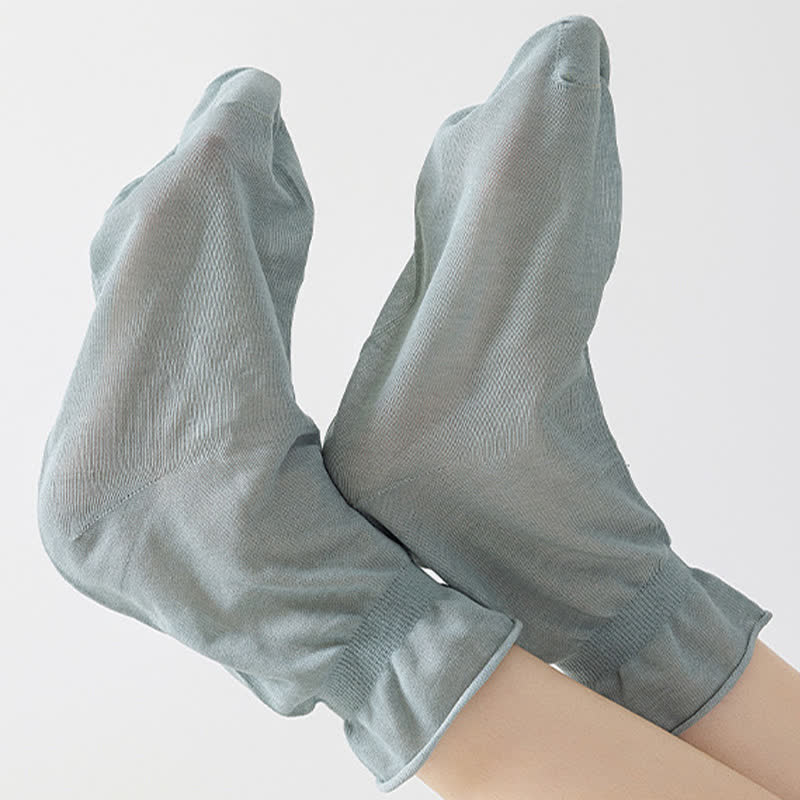 Chaussettes de nuit unies décontractées (3 paires) - image 2