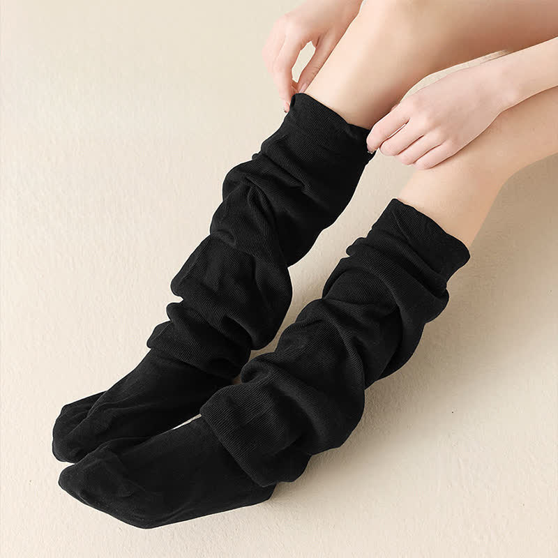 Chaussettes de nuit souples en maille ajourée (2 paires) - image 2