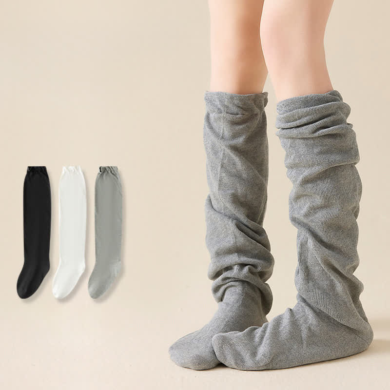 Chaussettes de nuit souples en maille ajourée (2 paires) - image 1