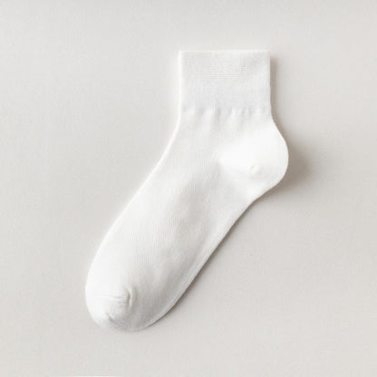 Chaussettes courtes respirantes en coton (6 paires) - Blanc - UE45-50 (US11-15) - image 15