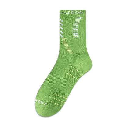 Chaussettes Passion Sport Quarter (5 paires) - Vert - EU38-44(US5-10) - image 8