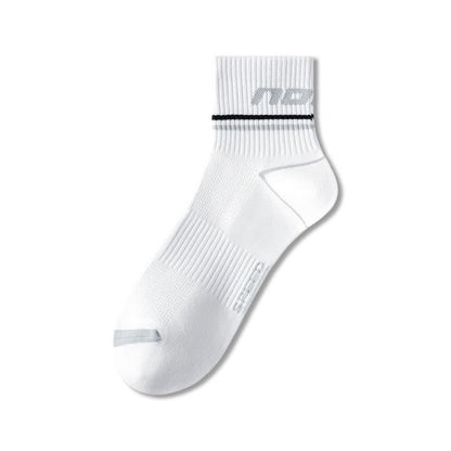 Chaussettes de sport rembourrées en maille (5 paires) - Blanc - EU38-44(US5-10) - image 2