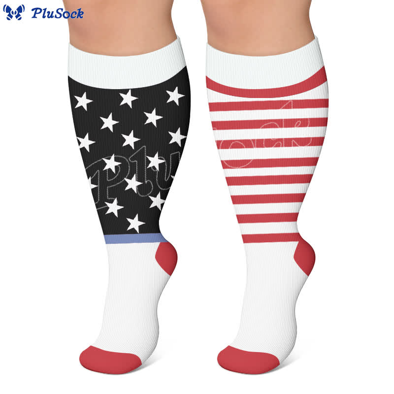 Chaussettes de compression Starry Mix grandes tailles - image 6